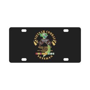 Army - Vietnam Combat Veteran - H Co 75th Inf Ranger - 1st Cav Div X 300 Classic License Plate