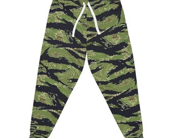 Athletic Joggers (AOP) - Tiger Stripe Jungle Camouflage