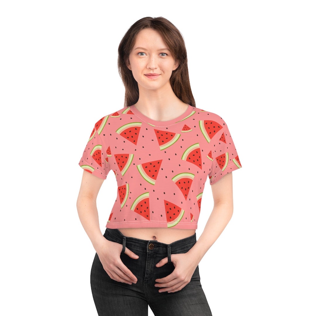 AOP Crop Tee
