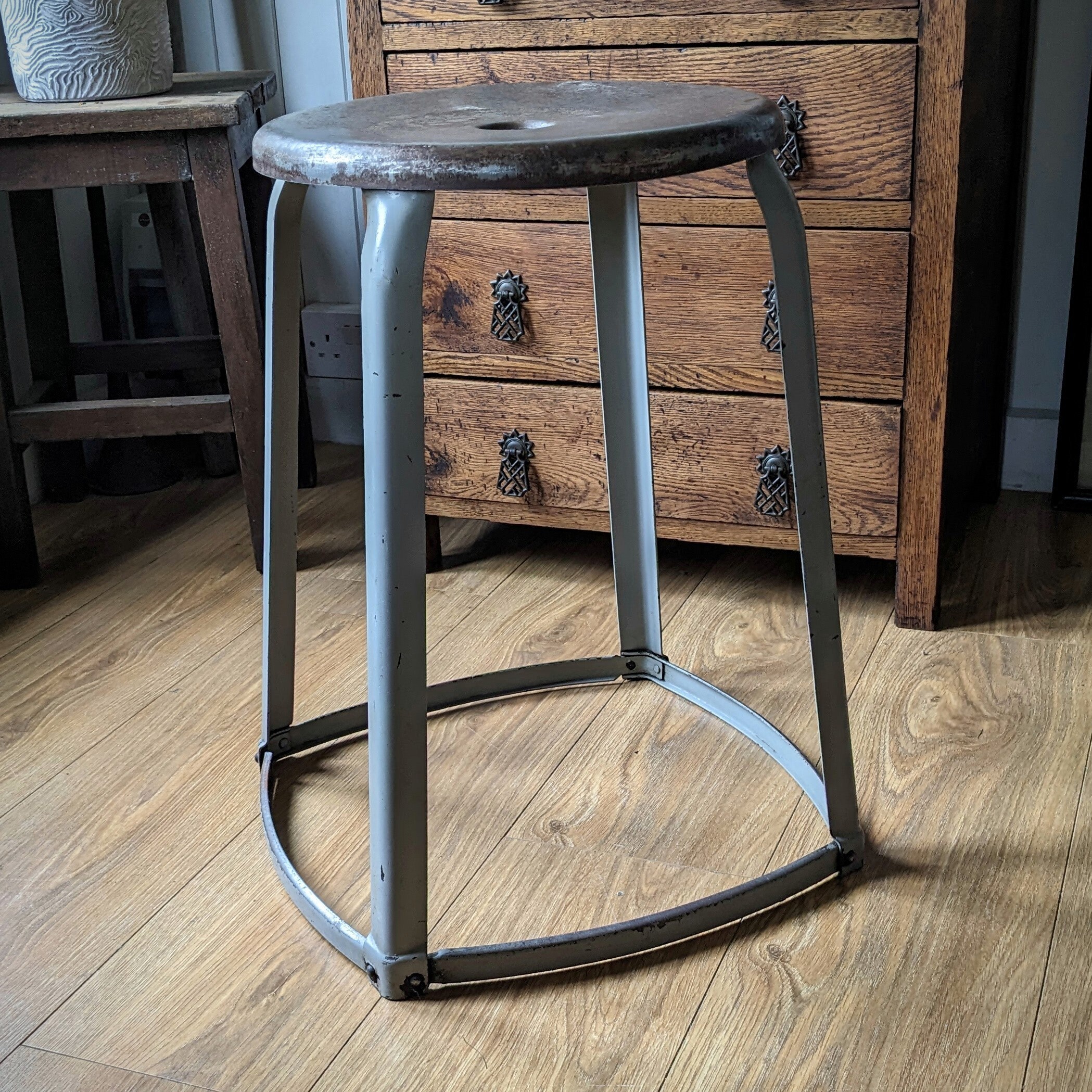 Metal Stool Etsy UK