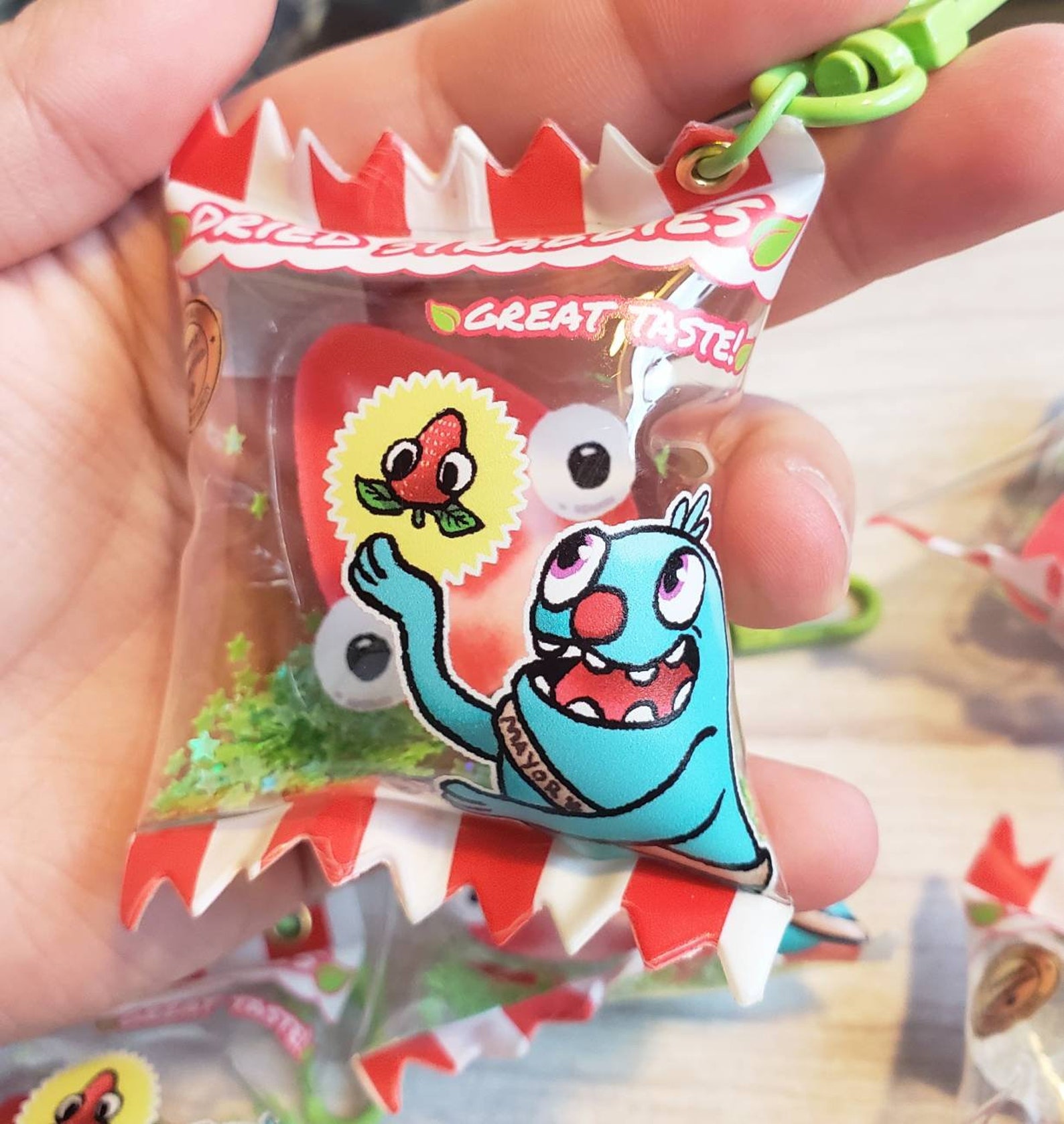 Bugsnax Candy Bag Charm Strabby and Filbo Candy Bag Charm Etsy Canada