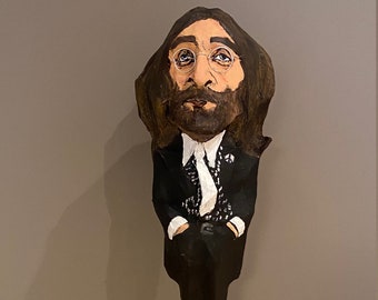 John Lennon, Beatles, Figura de Papel Mache, Figura de músico