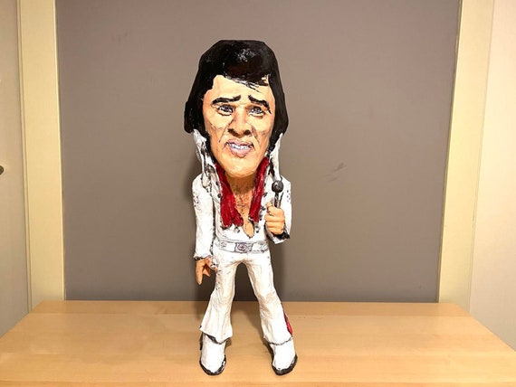 Elvis Presley, Figura de papel mache, Rock & roll, Elvis, Cantante,  Compositor -  España
