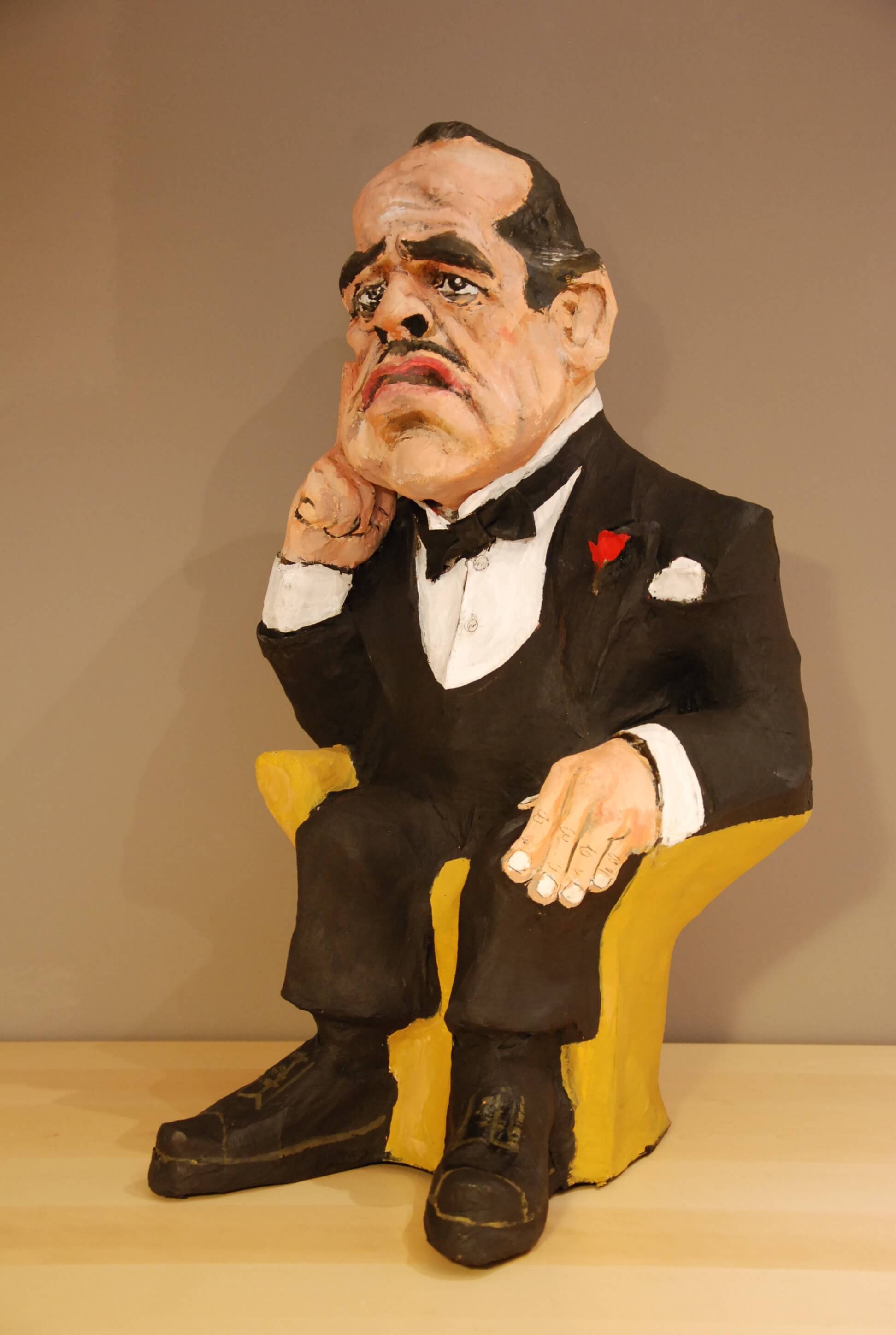 The Godfather Marlon Brando Vito Corleone Handmade Paper - Etsy The Godfather Marlon Brando Vito Corleone Handmade Paper - Etsy