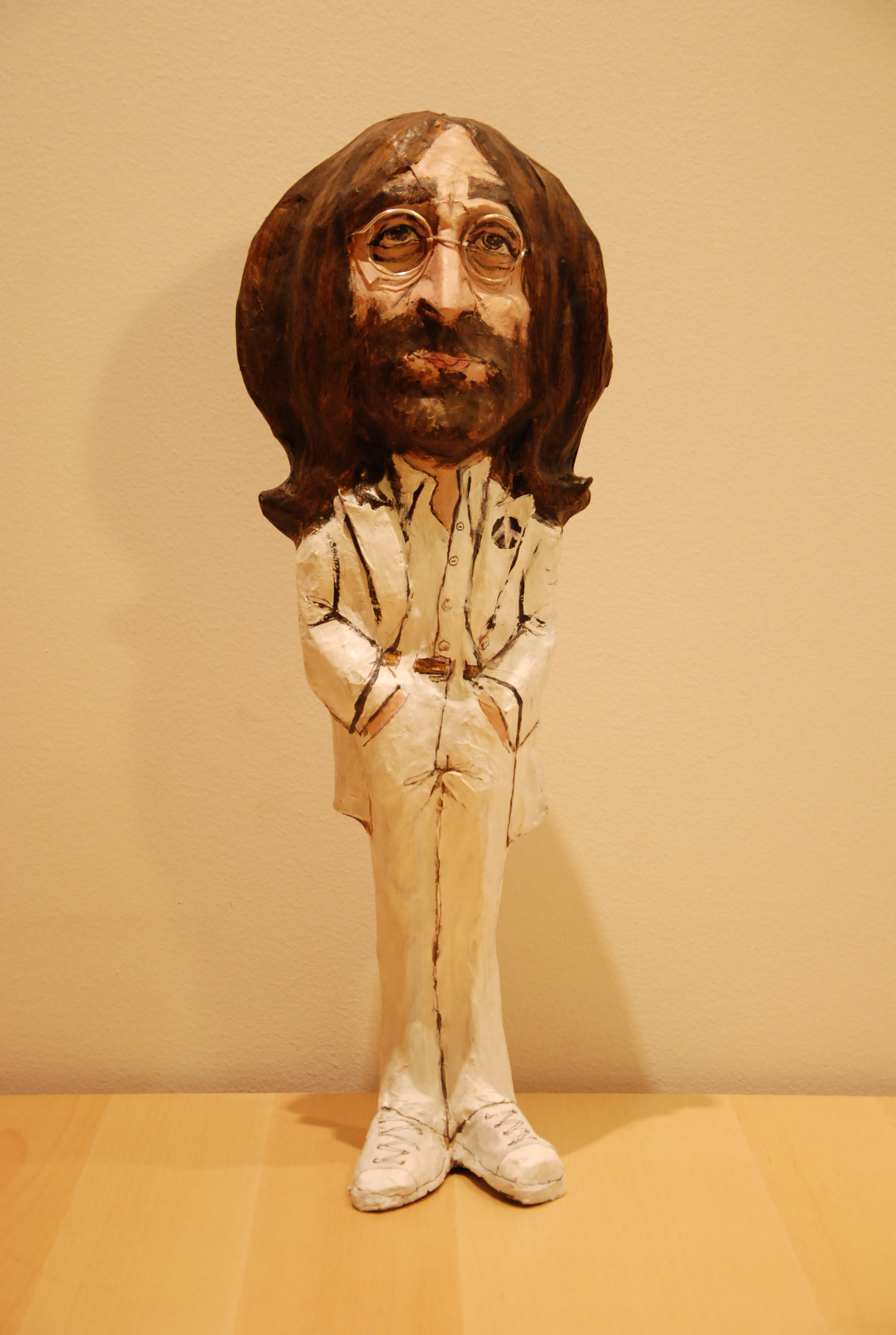John Lennon sculpture, The Beatles art, Handmade sculpture - Etsy 日本