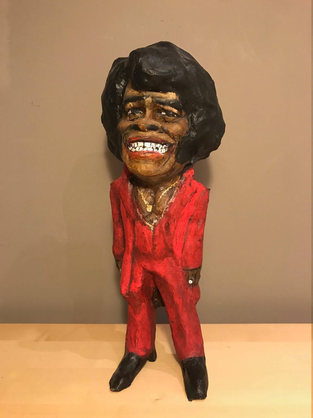 James Brown 動作品　ダンシングフィギュア Gemmy Dancin & Shoutin James Brown Musical Figure in Box -Sings