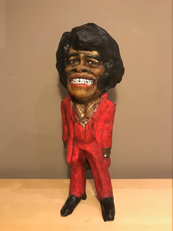 James Brown Figure, Handmade Figurine, Soul Music - Etsy