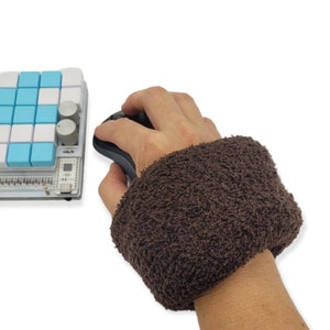 NEW! 30% more filling. Petite/Small Cozy Wrist Support. Great for keyboard, laptop, or mouse rest for carpal tunnel and bone spur relief.