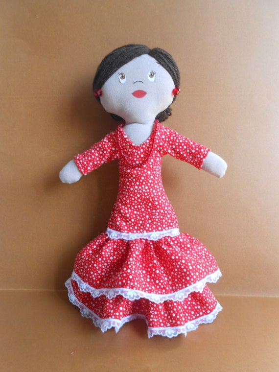 muñeca gitana flamenca