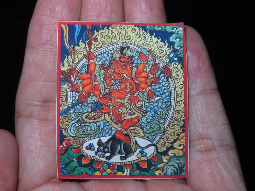 チベット手描き　ニルヴァーナ涅槃への道 チベット手描き ニルヴァーナ涅槃への道 チベット手描き ニルヴァーナ