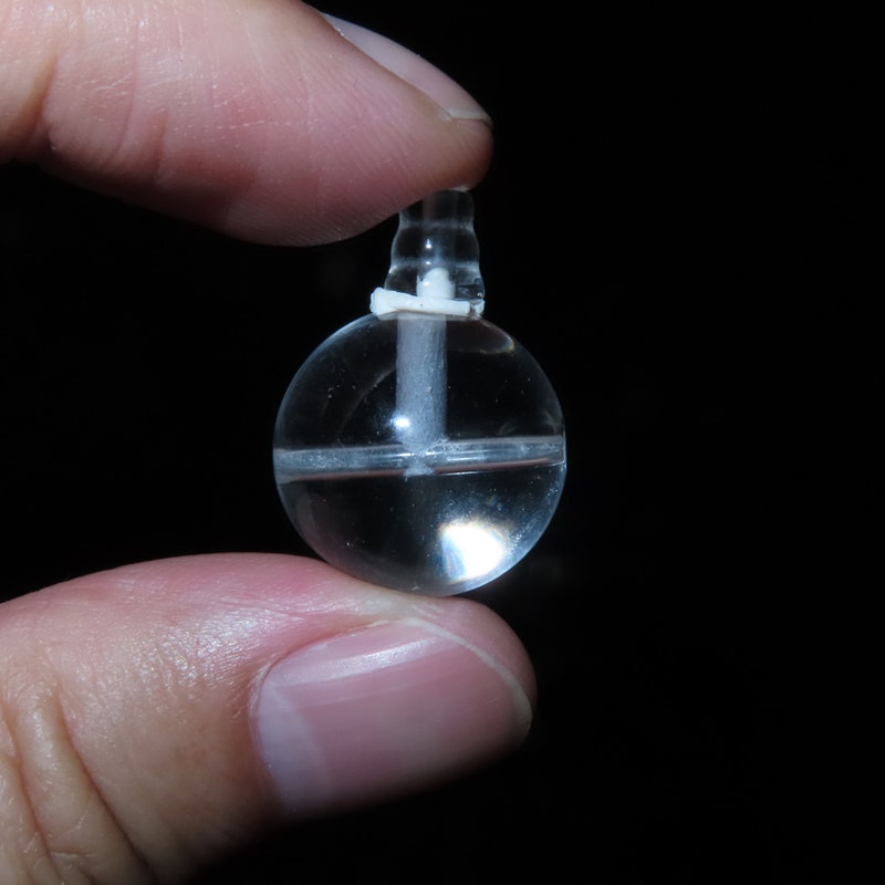 Clear Crystal Quartz Beads - Nature Stone - Smooth Round 10mm (Sold Per - Foto 10