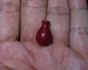 Exquisite Nepal Tibet Buddhist Plain Purple Sand Mala Prayer Guru Bead (g11)