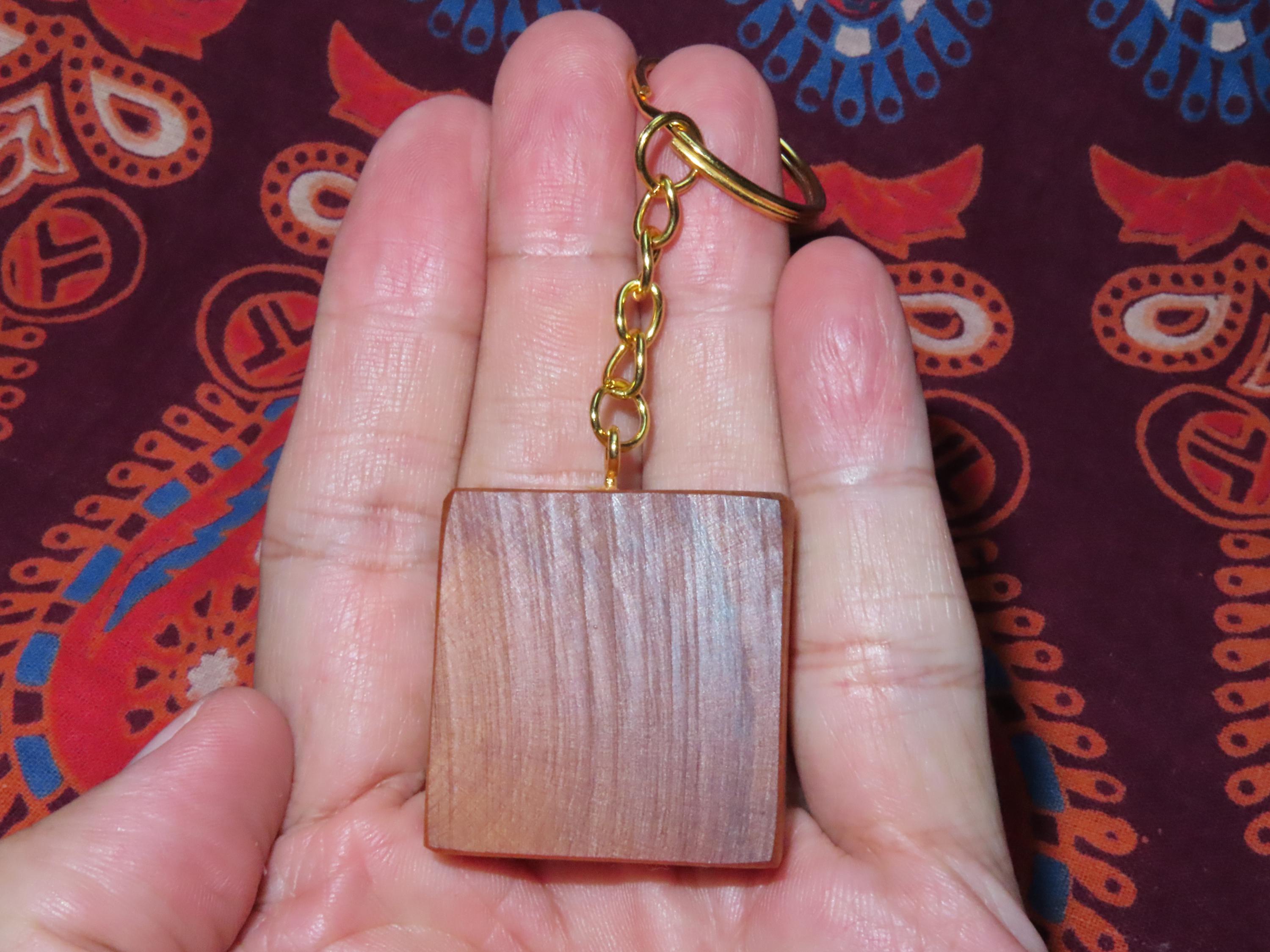 Malaysia Sacred Wood Raja Kayu( King of Wood) Jangle Wood Key Chain (p1 ...