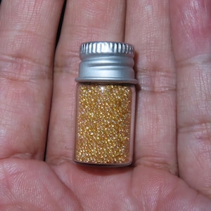 Nepal Tibet Buddhist Gautama Buddha Fantasy Gold Sarira Relics Strong Sub (r5)