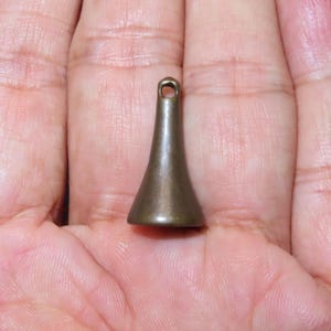 Nepal Tibet Buddhist Copper Mini Stupa Tsa Tsa Mold Ornament Pendant (g11)