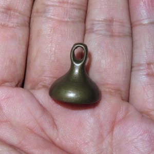 Nepal Tibet Buddhist Copper Padma Sharvari Scorpion Tsa-Tsa Mold Thogchag Pendant (x4)