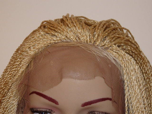 7. Blonde Senegalese Twist Braided Wig - wide 5