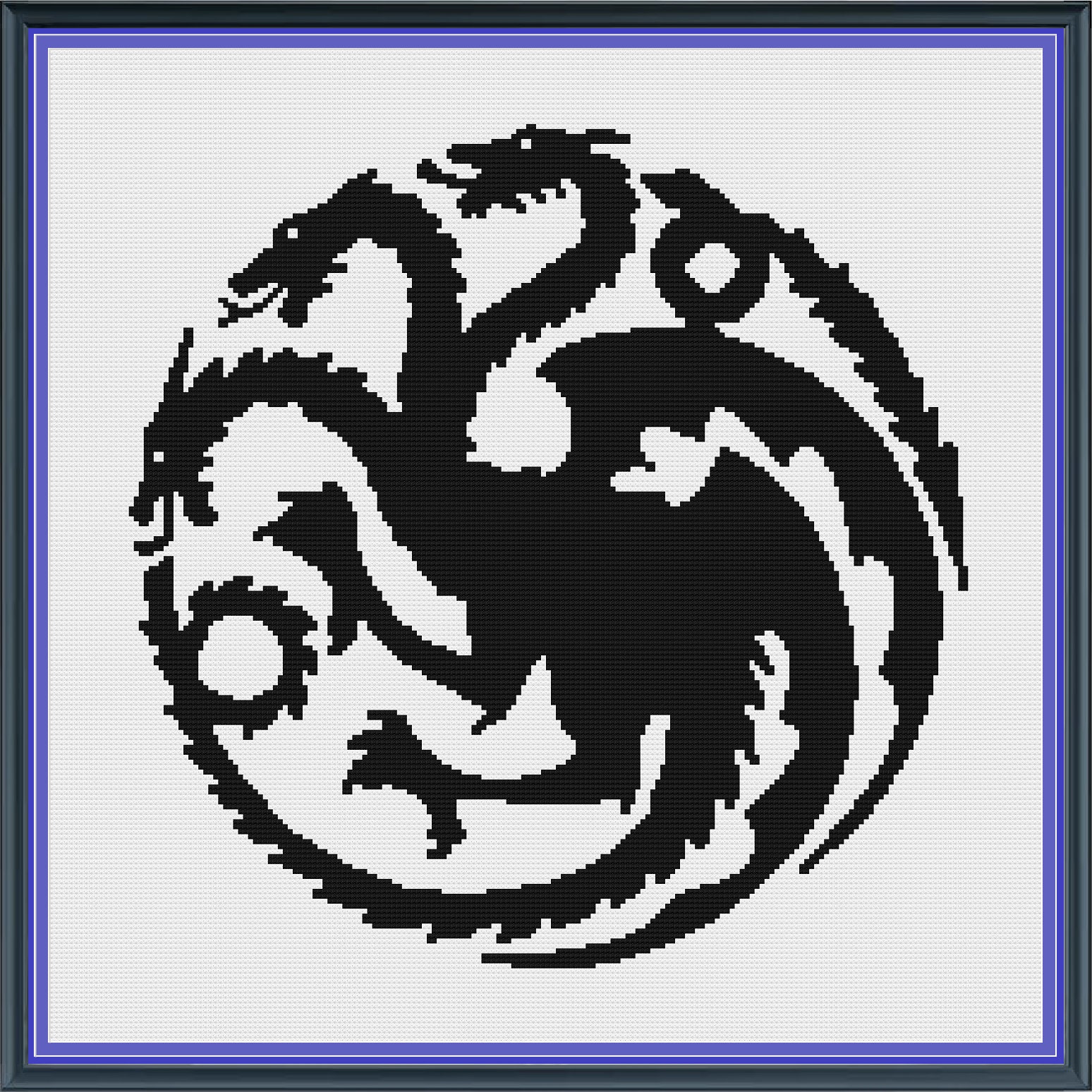 Dragon Crochet Blanket Pattern Etsy