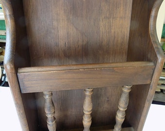 Rack Cabinet, door mail vintage antique XIX century furniture wood, home decor gift vintage home decor gift