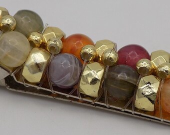 Scarf clip, vintage gift, vintage jewelry, vintage accessories, women's gift, girls' gift, women's jewelry, girls' jewelry, pearls