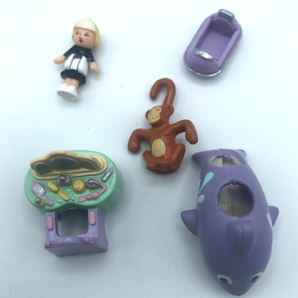 You Pick - Polly Pocket - Vintage - Doll - Bluebird Figures  & accessories- Miniature - Replacement - Tiny Dolls - You Choose ,- Rare
