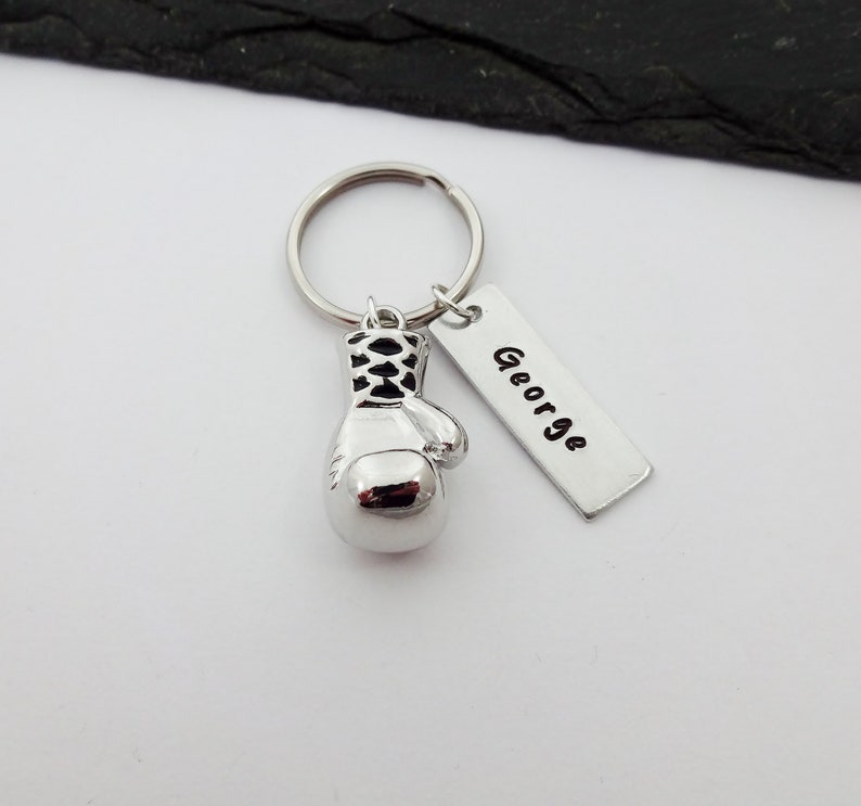 Personalised Boxing Keyring Gift for Boxer Boxing Glove Etsy UK