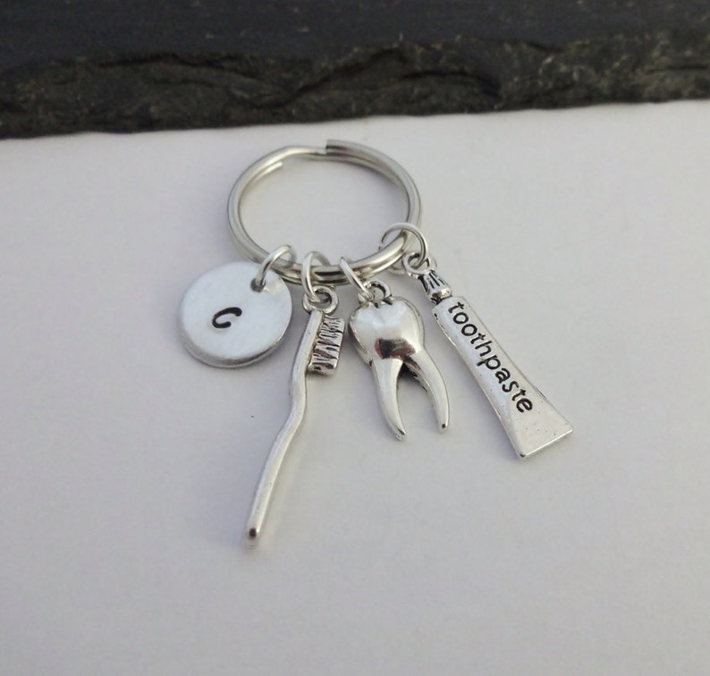Dentist Keyring Toothpaste Toothbrush Tooth Dental Nurse Etsy UK