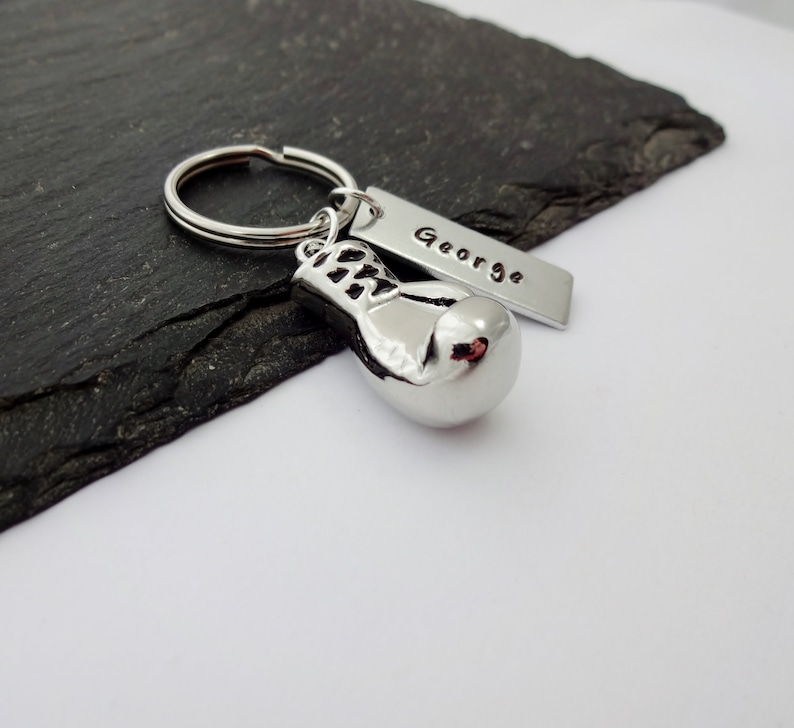 Personalised Boxing Keyring Gift for Boxer Boxing Glove Etsy UK