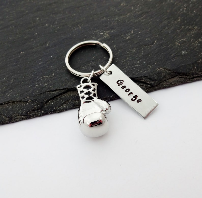 Personalised Boxing Keyring Gift for Boxer Boxing Glove Etsy UK