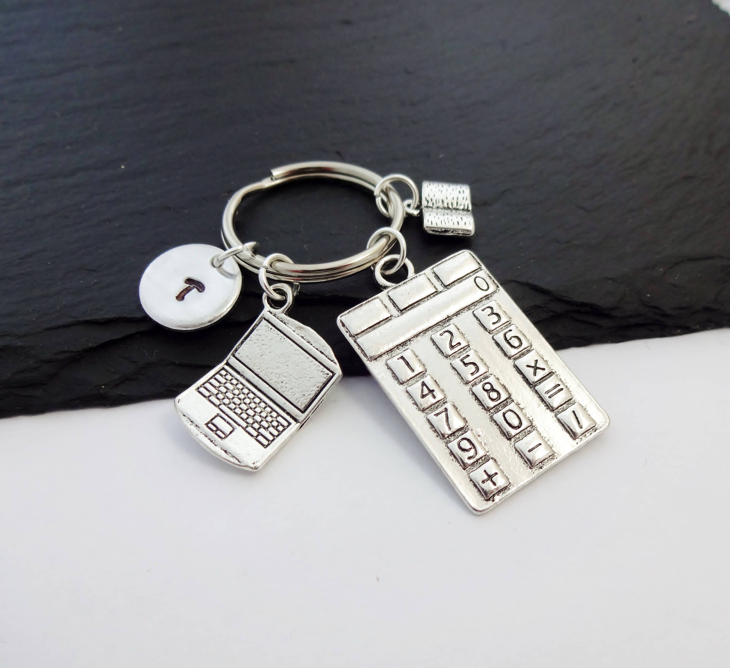 Accountant Keyring Banker Keychain Accountant Gift | Etsy