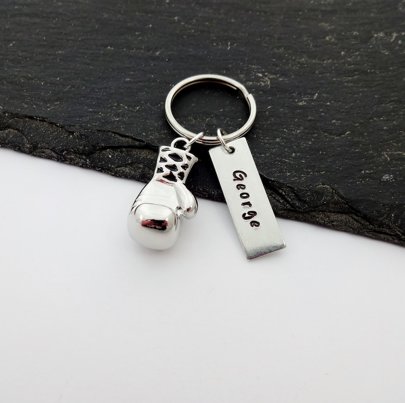 Personalised Boxing Keyring Gift for Boxer Boxing Glove Etsy UK