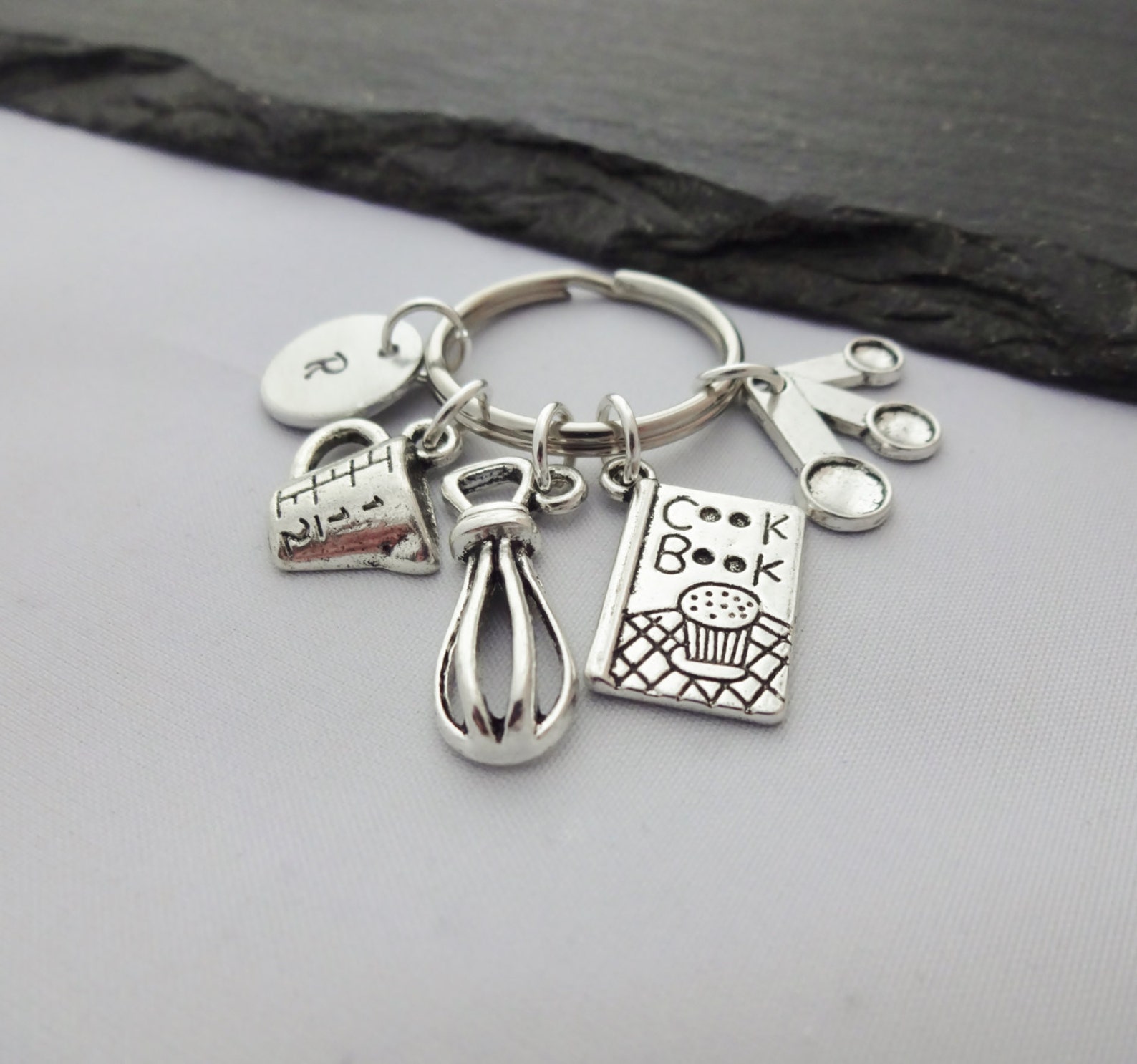 Chef Keyring, Cooking Keyring, Chef Gift, Cooking Keychain, Baking ...