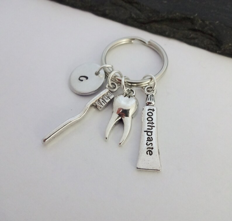 Dentist Keyring Toothpaste Toothbrush Tooth Dental Nurse Etsy UK