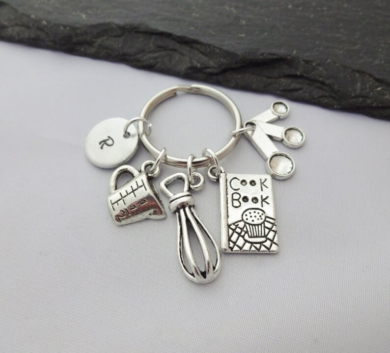 Chef Keyring, Cooking Keyring, Chef Gift, Cooking Keychain, Baking ...