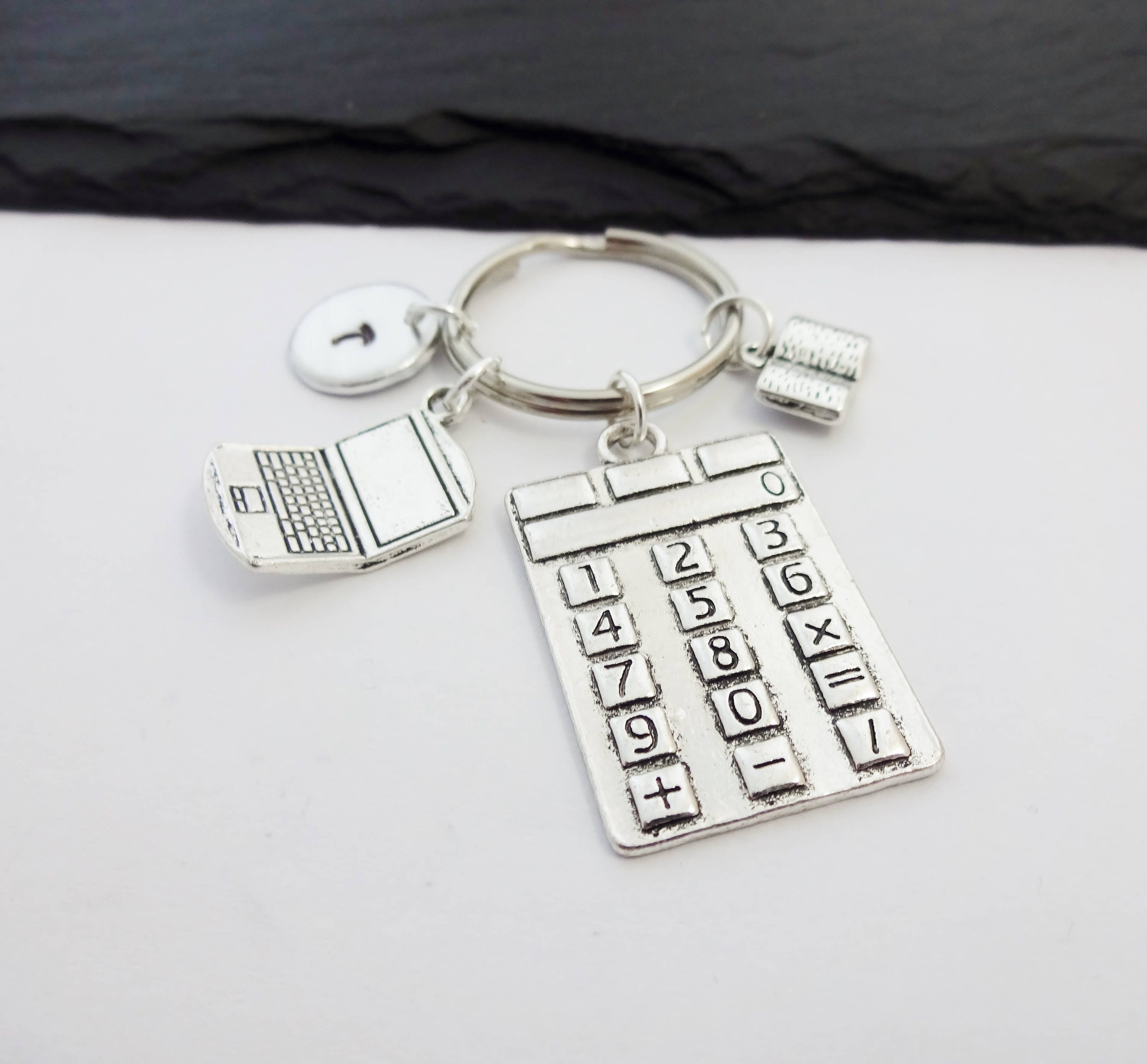Accountant Keyring Banker Keychain Accountant Gift | Etsy