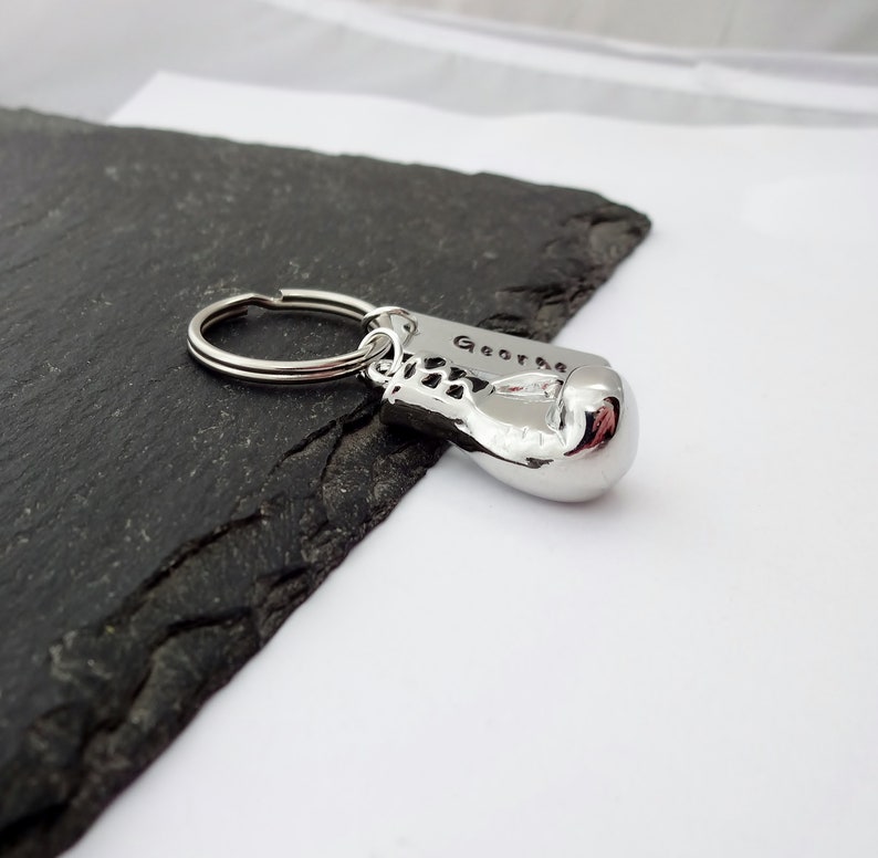 Personalised Boxing Keyring Gift for Boxer Boxing Glove Etsy UK