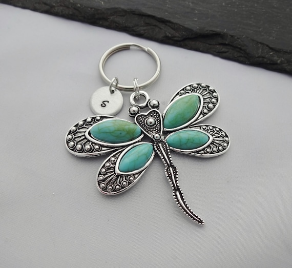 Dragonfly keyring deals