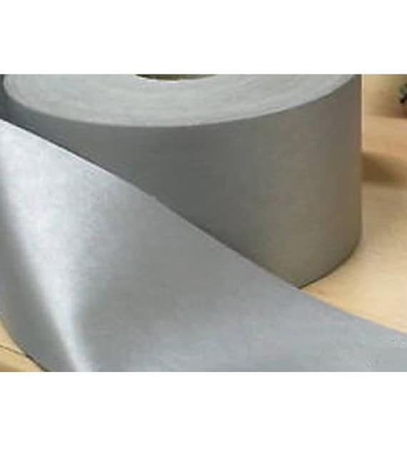 Silver Reflective Sew On Tape Gray 50 mm Wide Hi Visibility 5 Metre Length Silver Reflective Sew On Tape Gray 50 mm Wide Hi Visibility 5 Metre Length