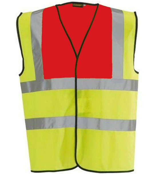 5 colors optional reflective vest High Visibility hi viz vis Executive Waistcoat L, blue