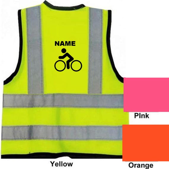 Individuell bedruckte Hi Vis Weste: EN 471 Sicherheitsweste, Text oder Logo - Österreich