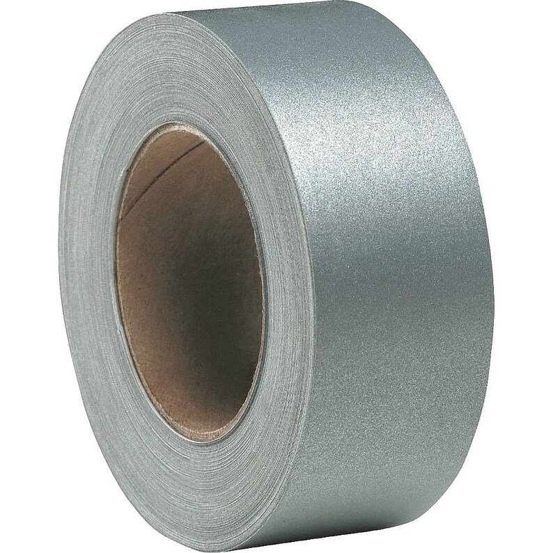 Silver Reflective Sew On Tape Viz Grey 50mm 2 Wide Hi Visibility By Metre Lengths image 2