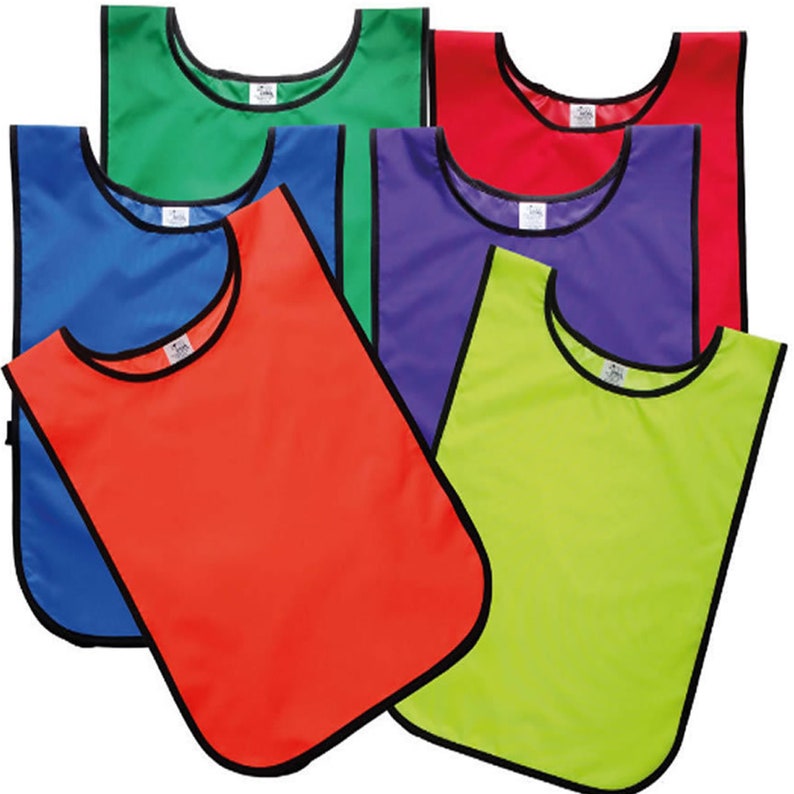 Adult Sports Vests Apron Style Bibs Event ID Crowd Control One Etsy
