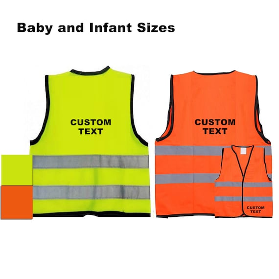 Enfants Sécurité Gilet Gilets Bébé Haute Visibilité Réfléchissant Toddler  Vêtements De Travail Veste 2 Bandes Élastiques (