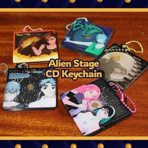 Alien Stage CD Keychain