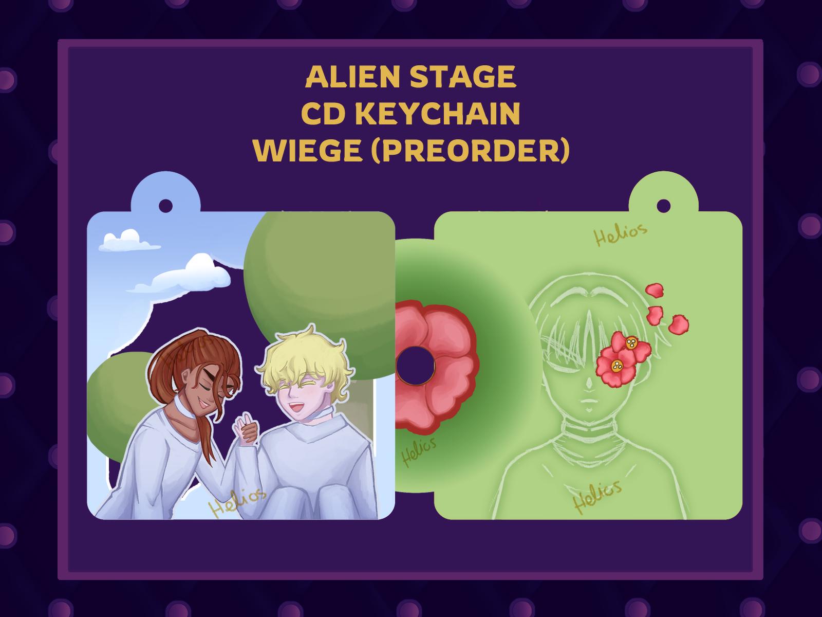 Alien Stage CD Keychain - Etsy