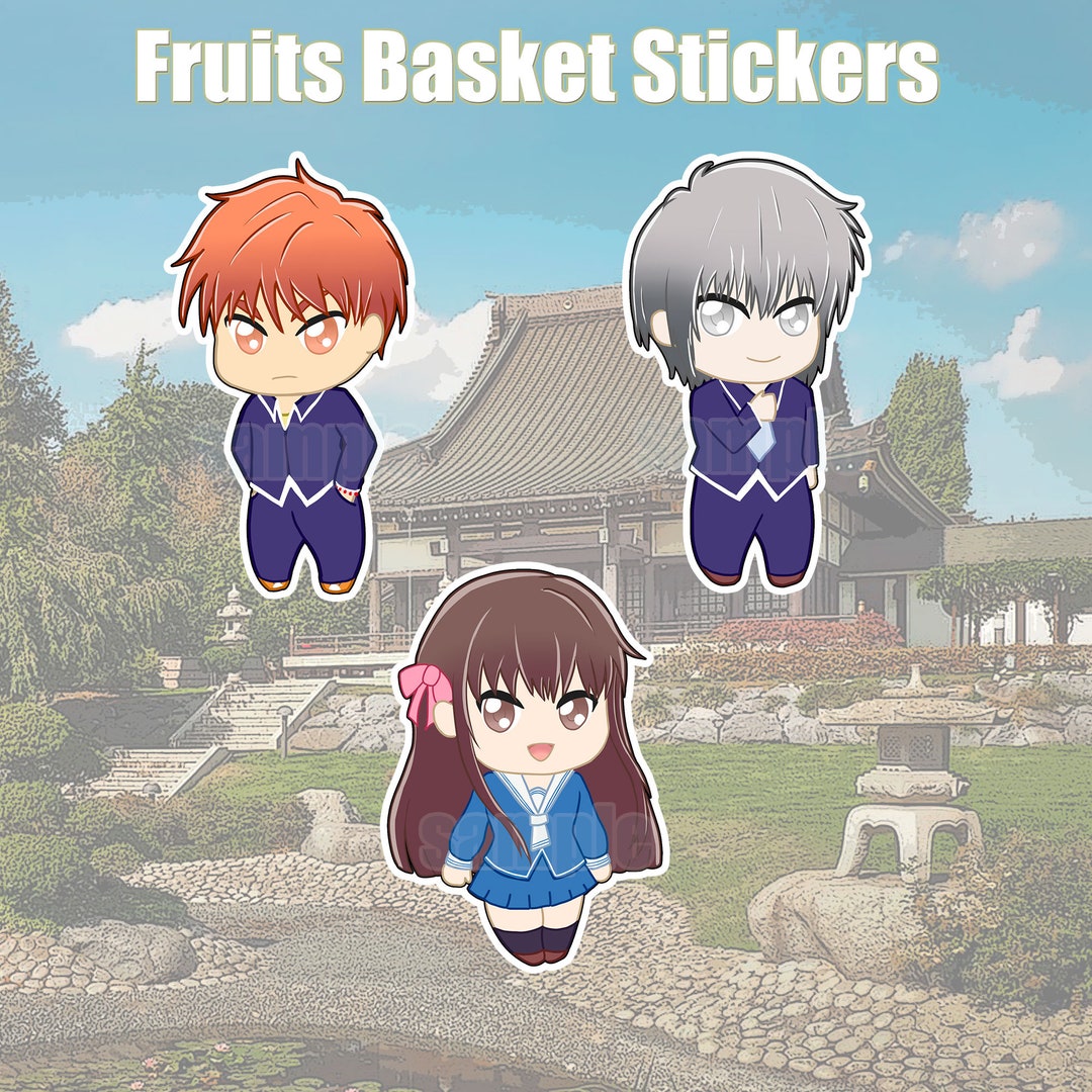 Fruits Basket. Stickers. Etsy