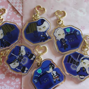 Persona, Velvet Room Attendants - Golden Keychain