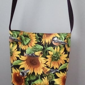 Sunflower crossover bag