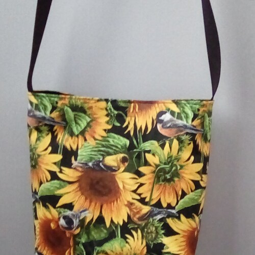 Sunflower KissLock Bag-blk main image 1