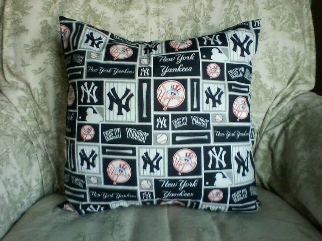 New York Yankees Pillow Cover Etsy